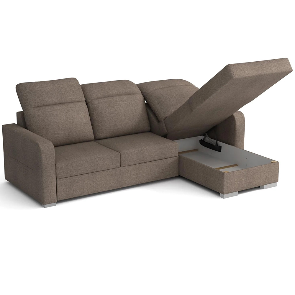 Sedací souprava PAKO | 232x158 | rozkládací + úložný prostor | UNI provedení | VÝBĚR TKANIN