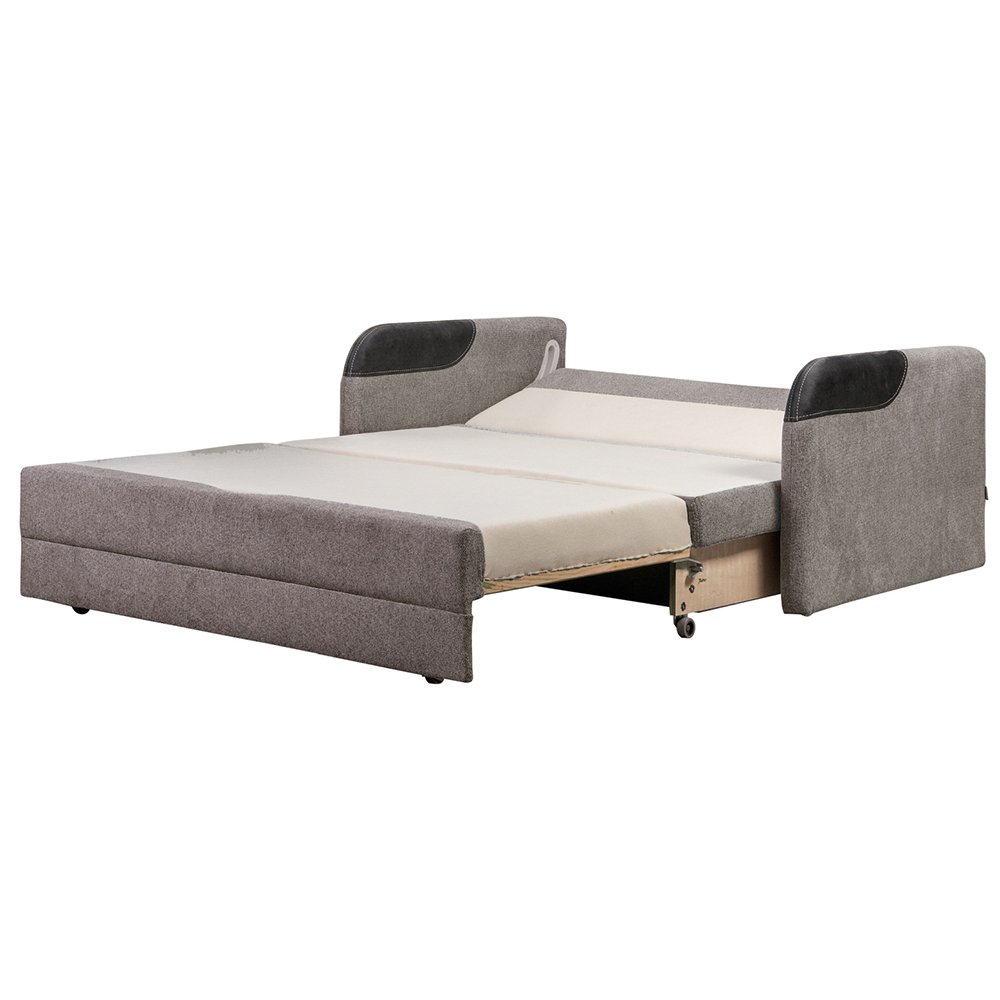 Pohovka JERRY | rozkládací + úložný prostor + 2x polštářek | 135 cm | VÝBĚR TKANIN