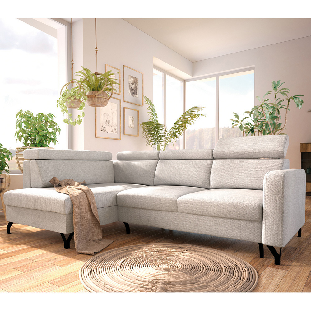 Sedací souprava ALLICANTE | 162x241 | rozkládací + USB + úlož. prostor | VÝBĚR TKANIN