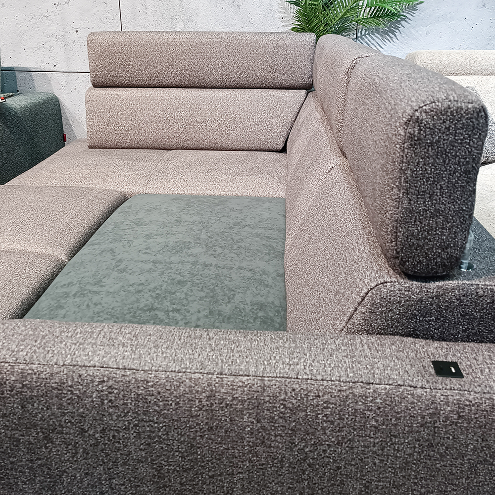 Sedací souprava ALLICANTE | 162x241 | rozkládací + USB + úlož. prostor | VÝBĚR TKANIN