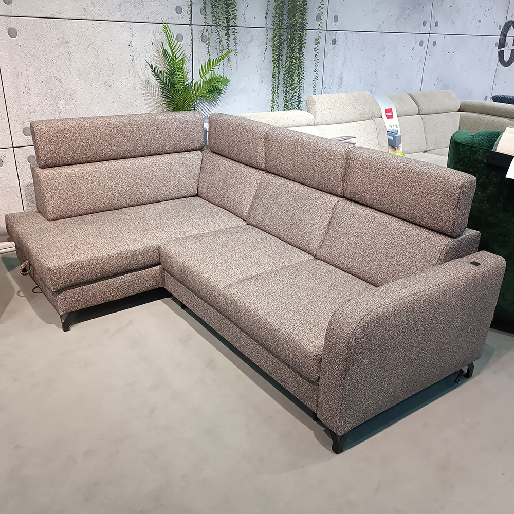 Sedací souprava ALLICANTE | 162x241 | rozkládací + USB + úlož. prostor | VÝBĚR TKANIN