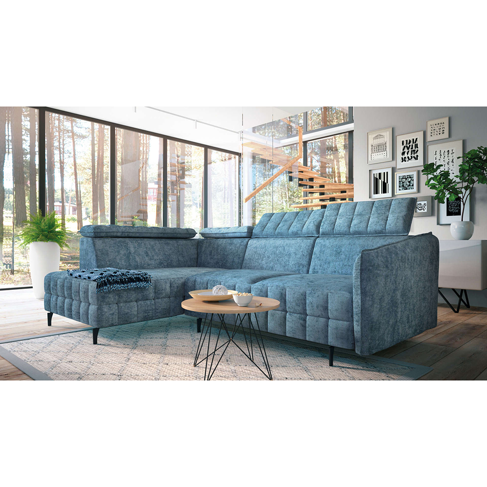 Sedací souprava MOLTA | 168x252 | EXTRA KVALITA | zabudovaný USB port | VÝBĚR TKANIN