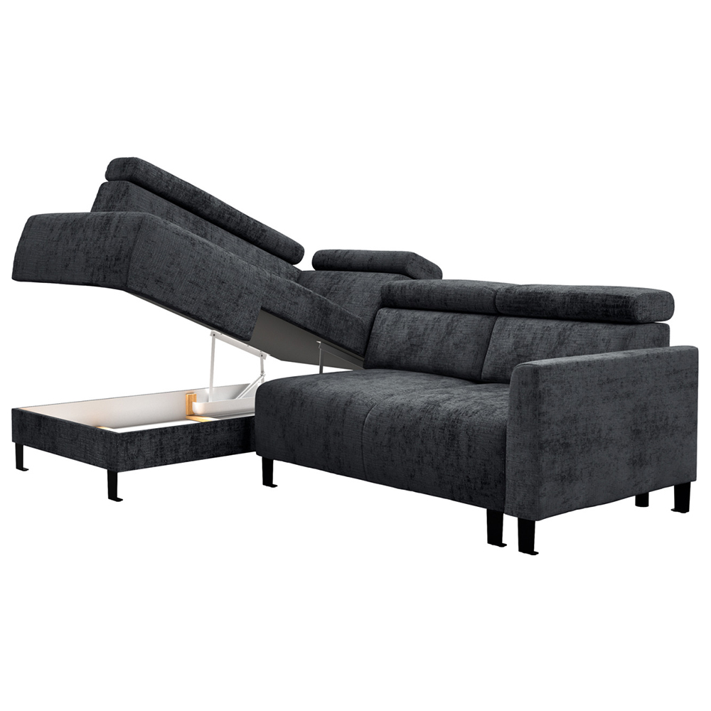 Sedací souprava NABOO | 169x253 | EXTRA KVALITA | zabudovaný USB port | VÝBĚR TKANIN