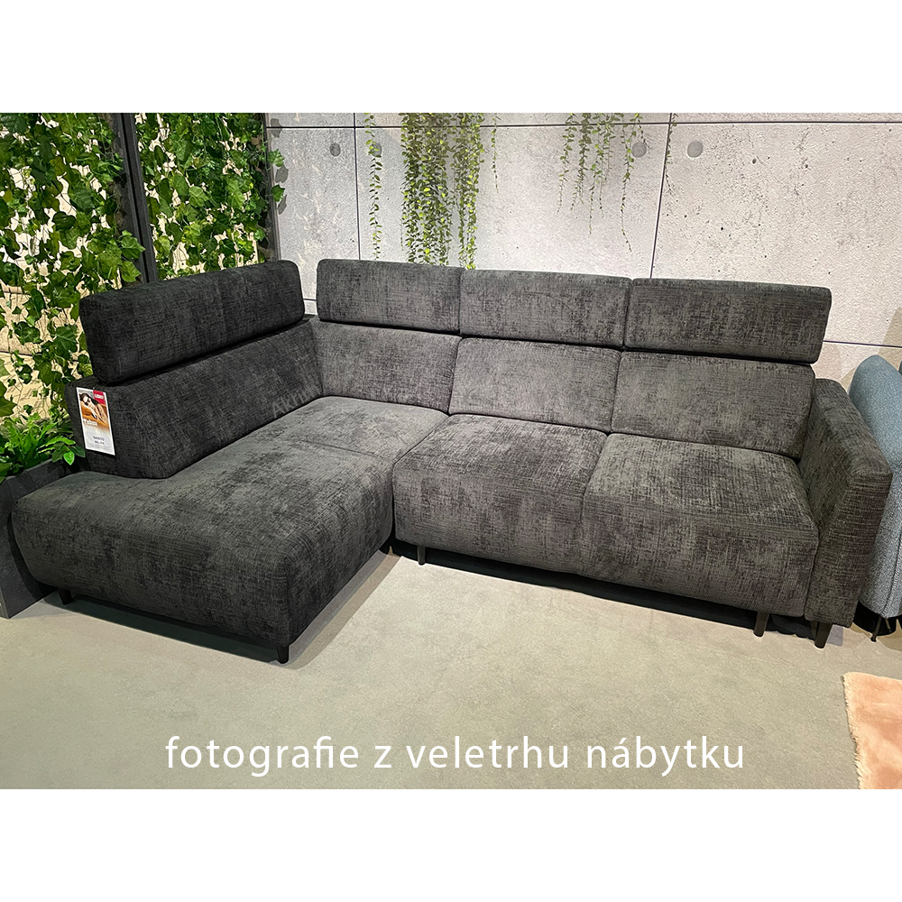 Sedací souprava NABOO | 169x253 | EXTRA KVALITA | zabudovaný USB port | VÝBĚR TKANIN