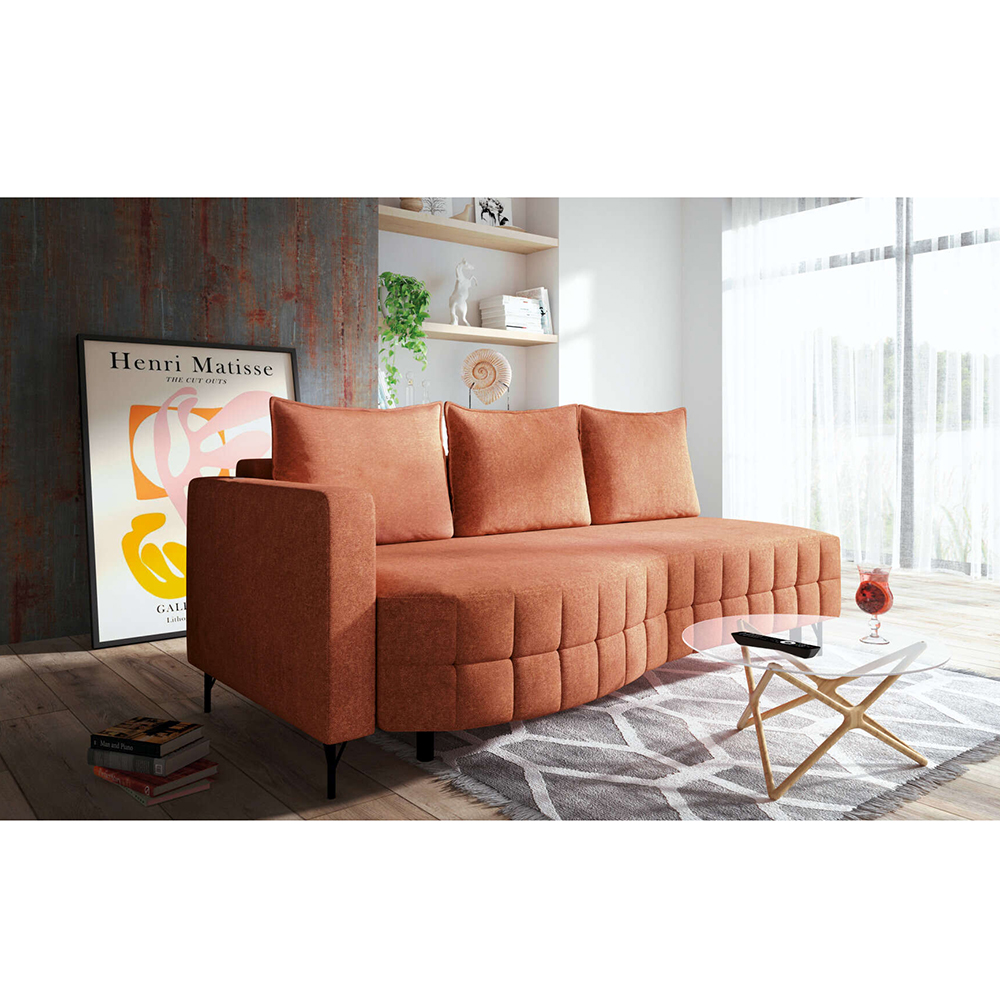 Rozkládací pohovka TWIGGY | 212 cm | LEVÁ | EXTRA KVALITA | zabudovaný USB port | VÝBĚR TKANIN