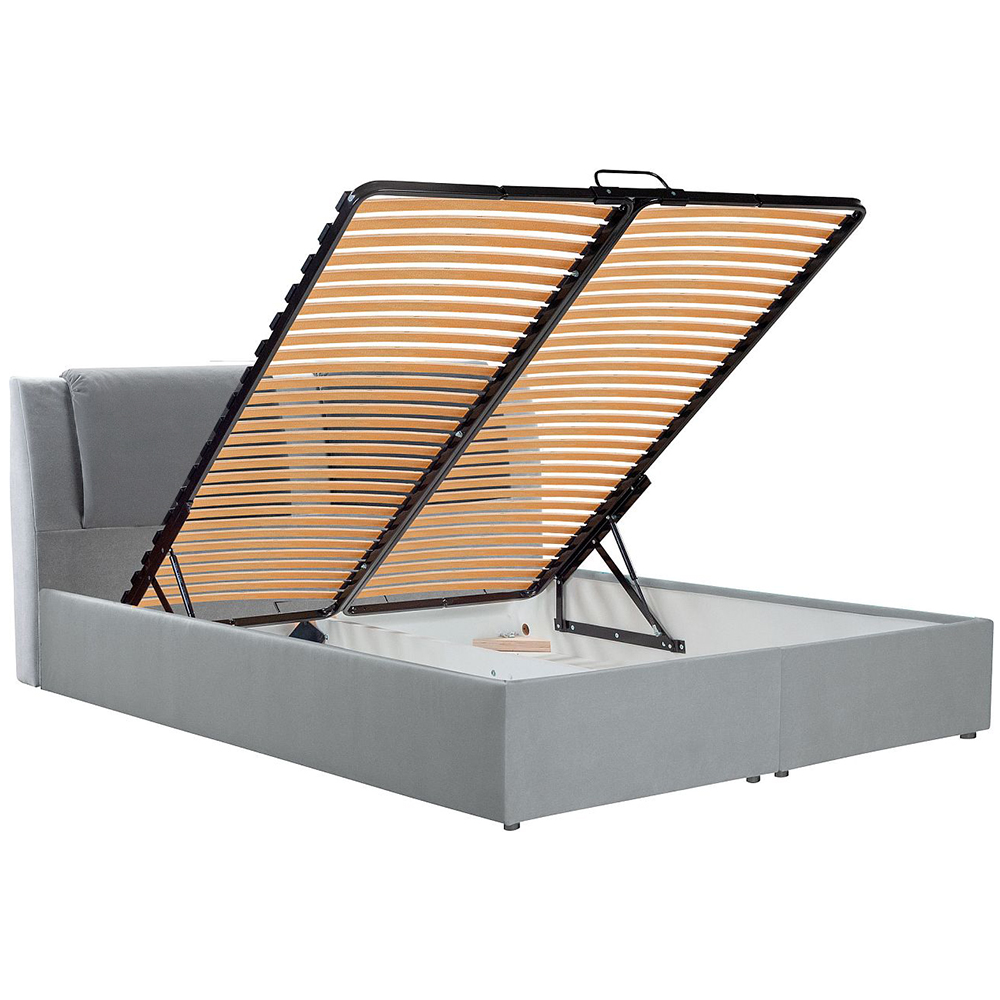 Dvoulůžko KOMFORT | 160x200 | s úložným prostorem a roštem | VÝBĚR TKANIN