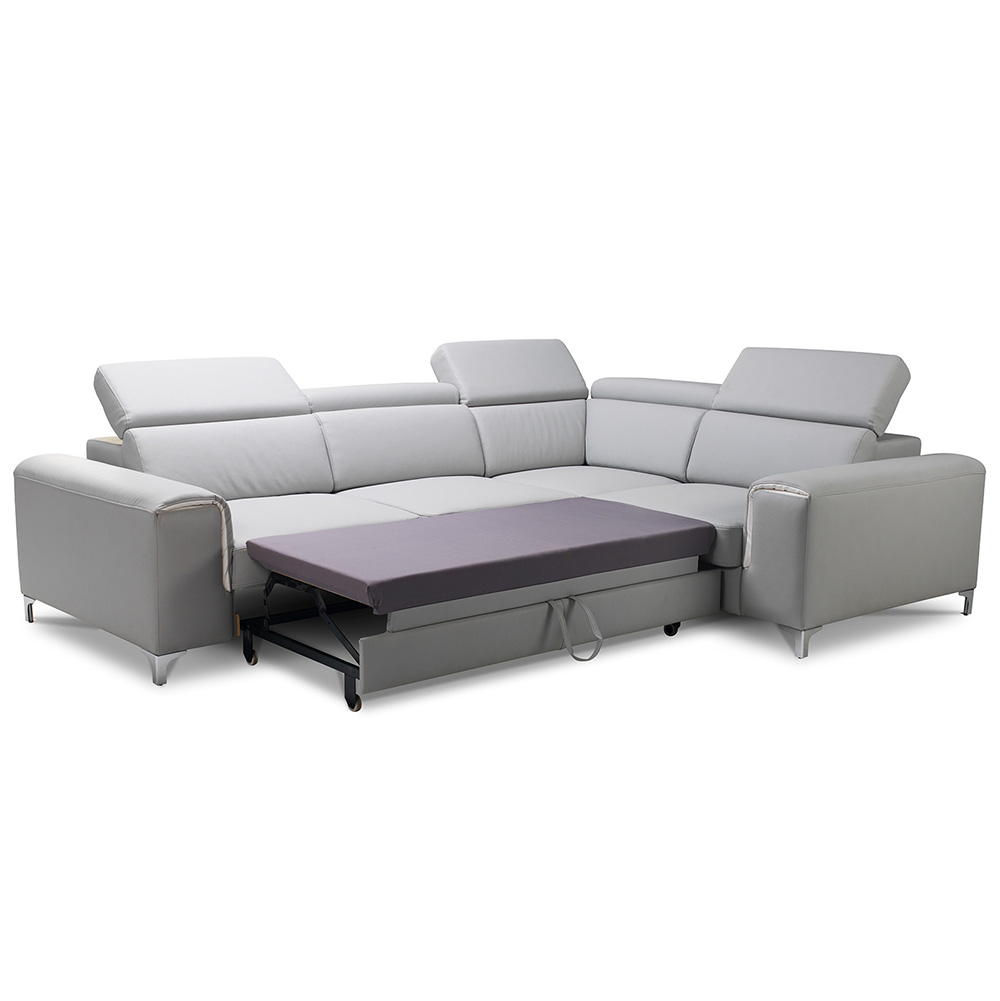 Sedací souprava GENOVA | 280x207 | rozkládací + úložný prostor | VÝBĚR TKANIN a NOŽIČEK