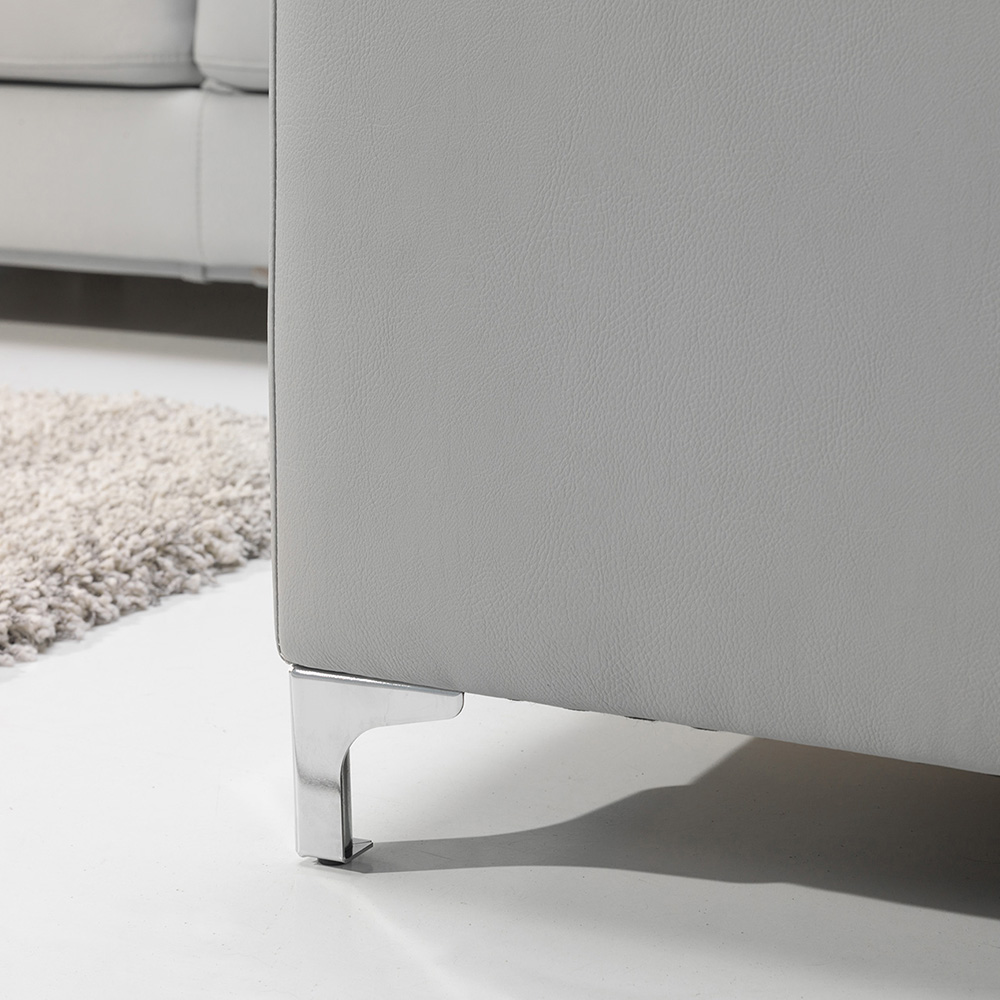 Pohovka GENOVA 3 | 206 cm | nerozkládací + bez úložného prostoru | VÝBĚR TKANIN a NOŽIČEK