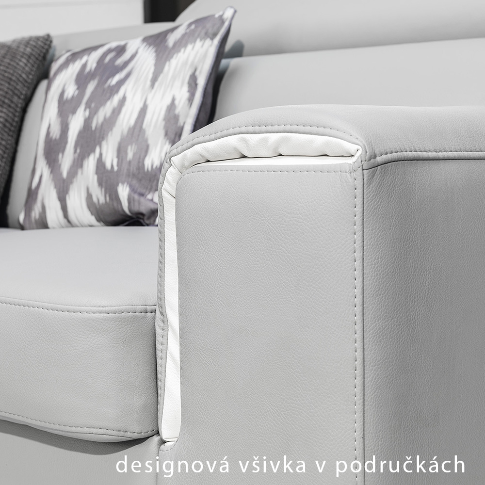 Relaxační křeslo GENOVA | 130 cm | elektrický rozklad | VÝBĚR TKANIN a NOŽIČEK