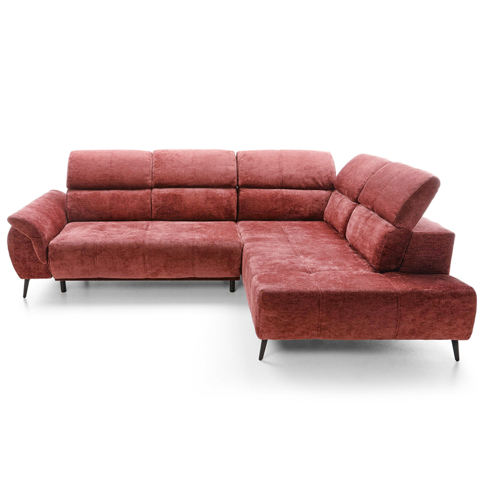 Sedací souprava GANOVA II | 284x208 cm | elektrický rozklad + bez úlož. prostoru | VÝBĚR TKANIN