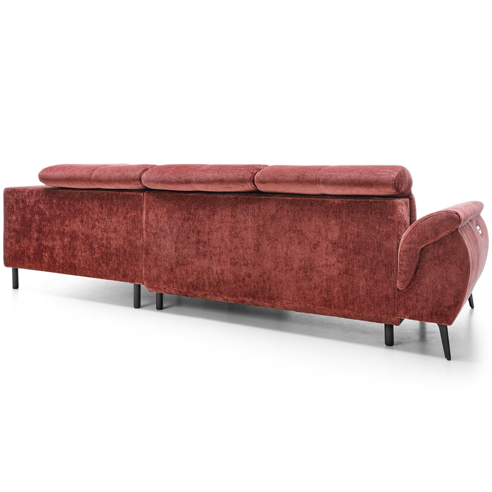 Sedací souprava GANOVA II | 284x208 cm | elektrický rozklad + bez úlož. prostoru | VÝBĚR TKANIN