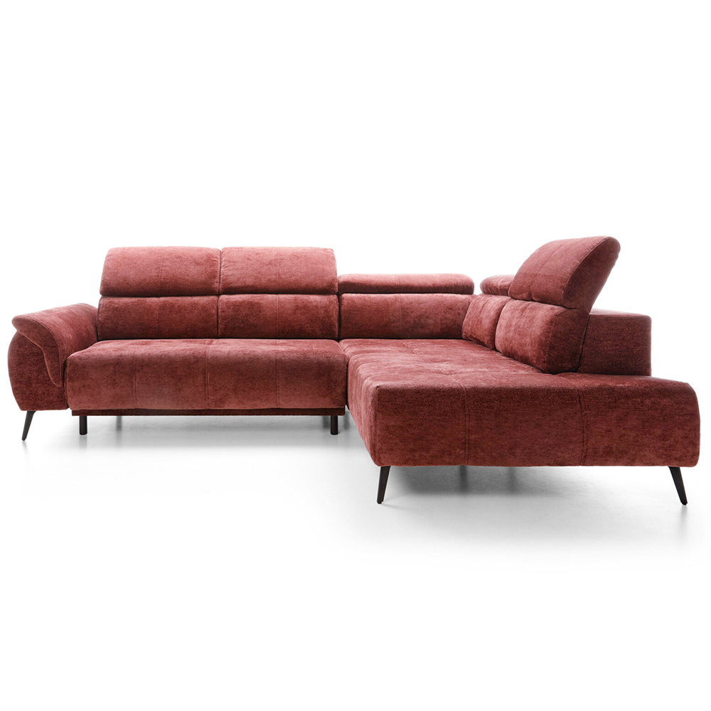 Sedací souprava GANOVA II | 284x208 cm | elektrický rozklad + bez úlož. prostoru | VÝBĚR TKANIN