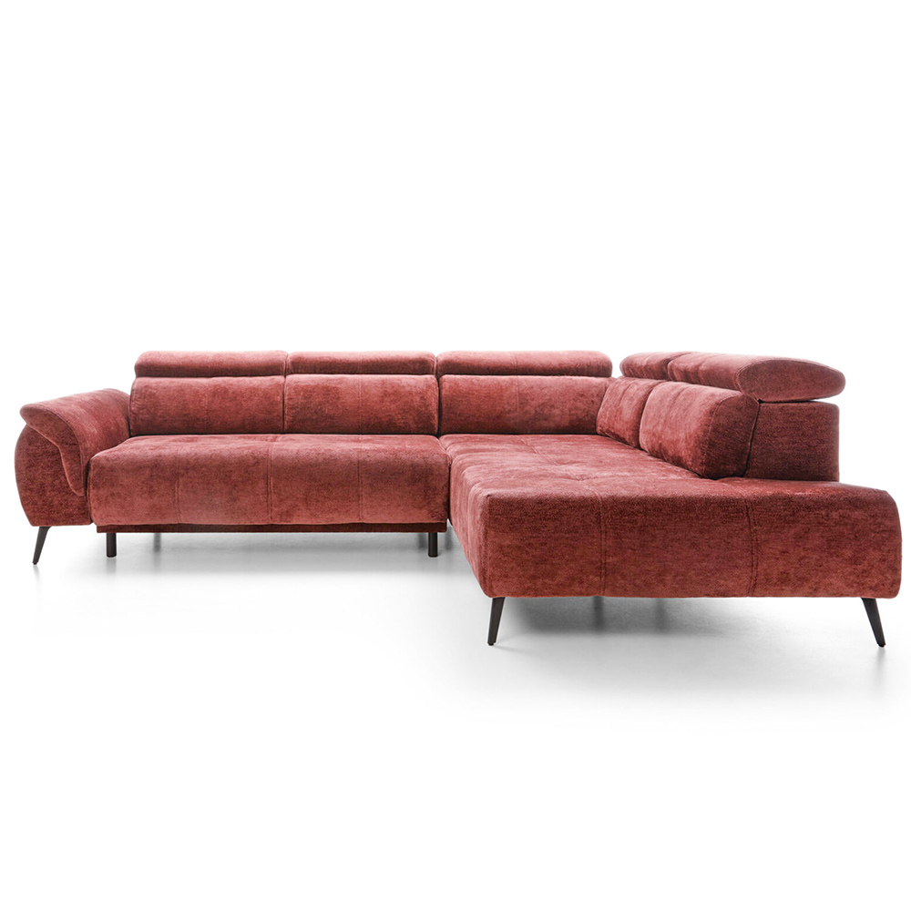 Sedací souprava GANOVA II | 284x208 cm | elektrický rozklad + bez úlož. prostoru | VÝBĚR TKANIN