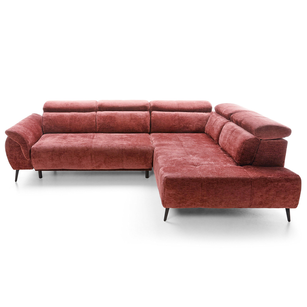 Sedací souprava GANOVA II | 284x208 cm | elektrický rozklad + bez úlož. prostoru | VÝBĚR TKANIN