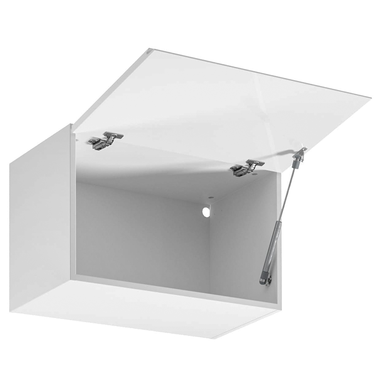 Kuchyňská linka ASPEN b | 300x230 cm | zásuvky METALBOX | SOKL v CENĚ | bílá lesk