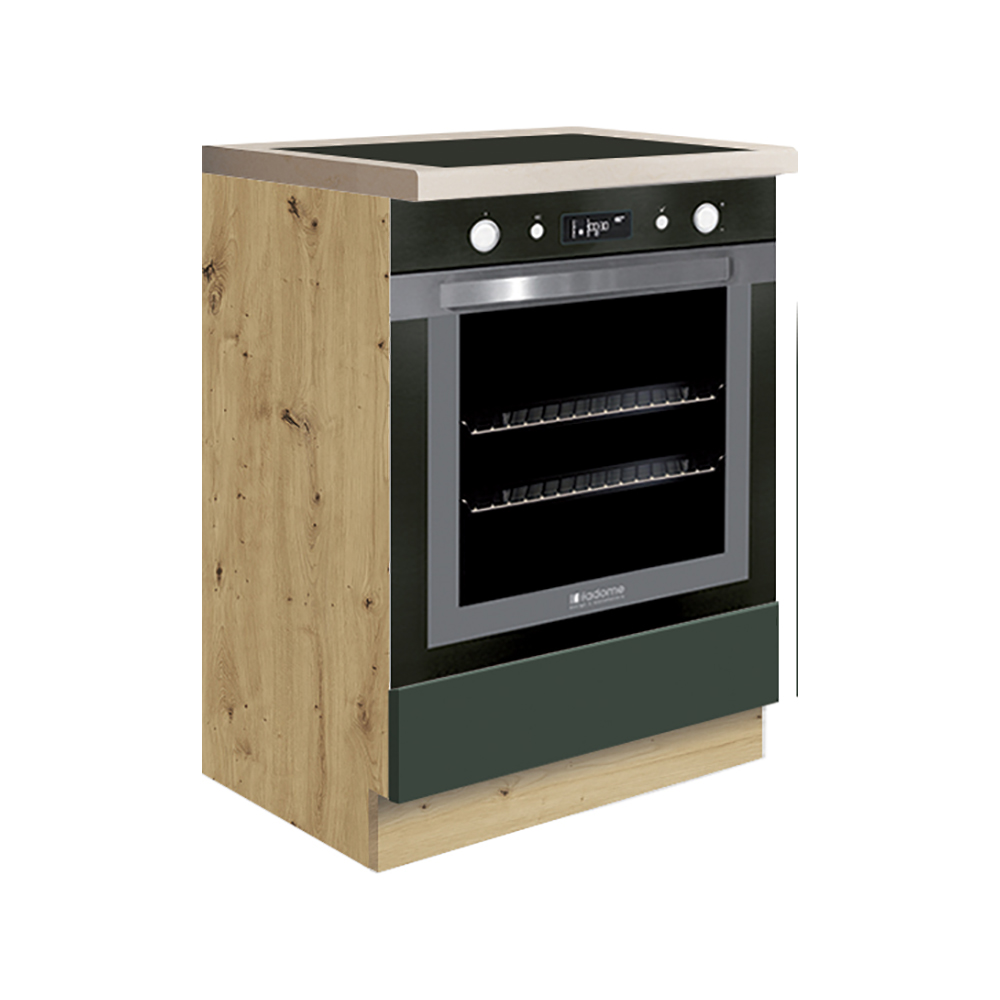 Kuchyňská linka GLAMOUR z | 172,5x312,5 cm | zelená mat