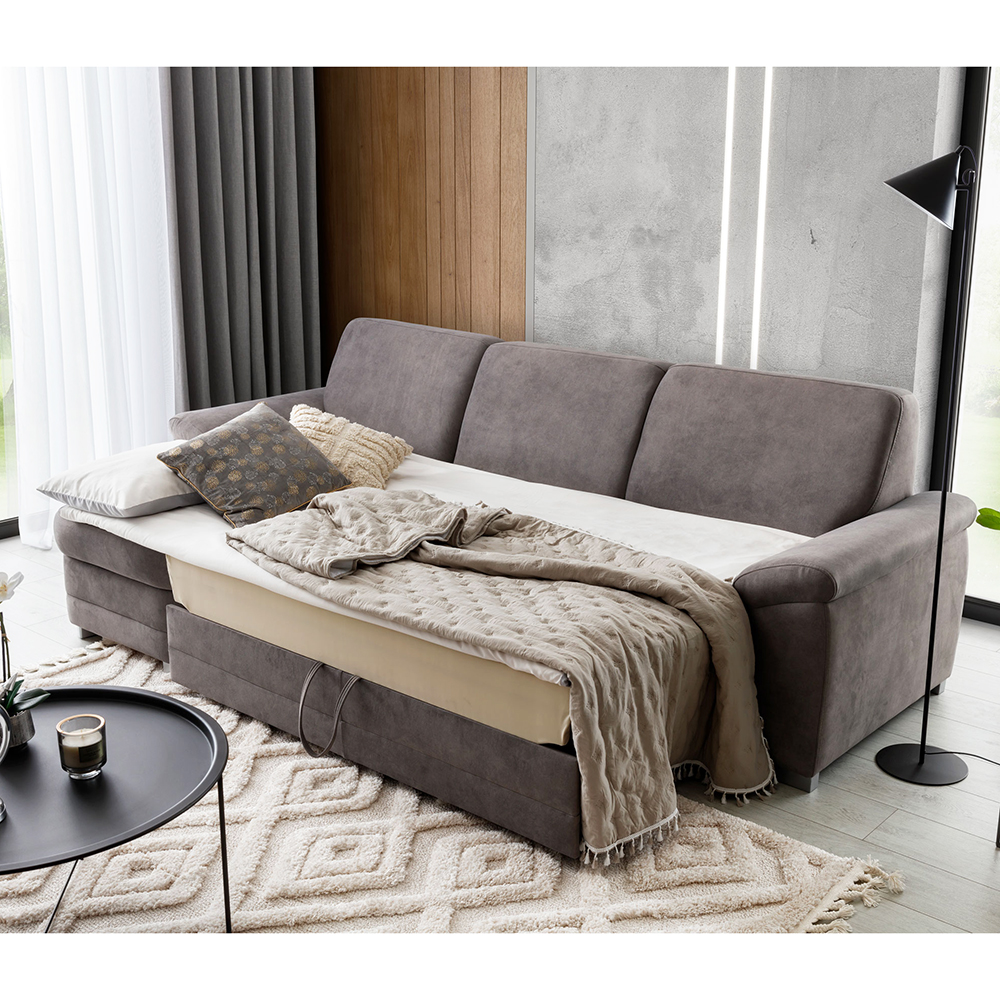 Sedací souprava BARELLO | 153x267 | rozkládací + úložný prostor | VÝBĚR TKANIN