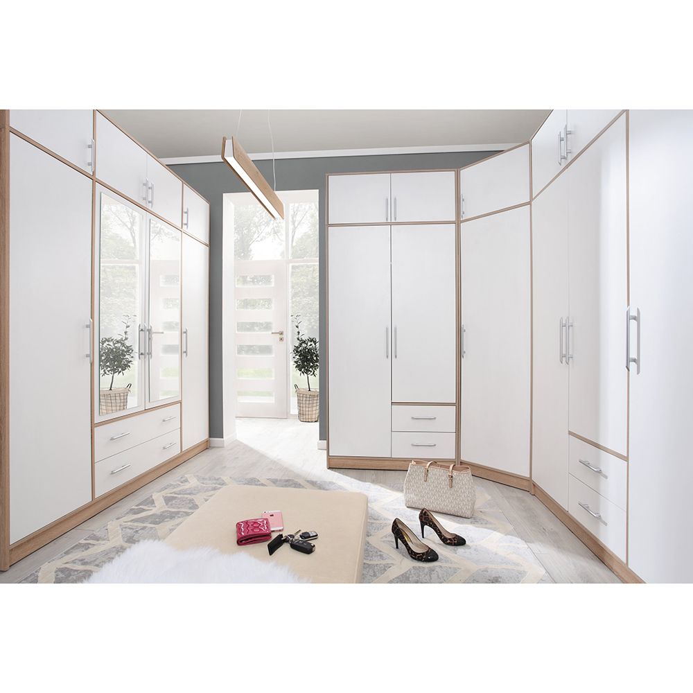 SMART sb | dvoulůžko postel SR6 | s úložným prostorem + rošt | 160x200 cm | sonoma/bílá