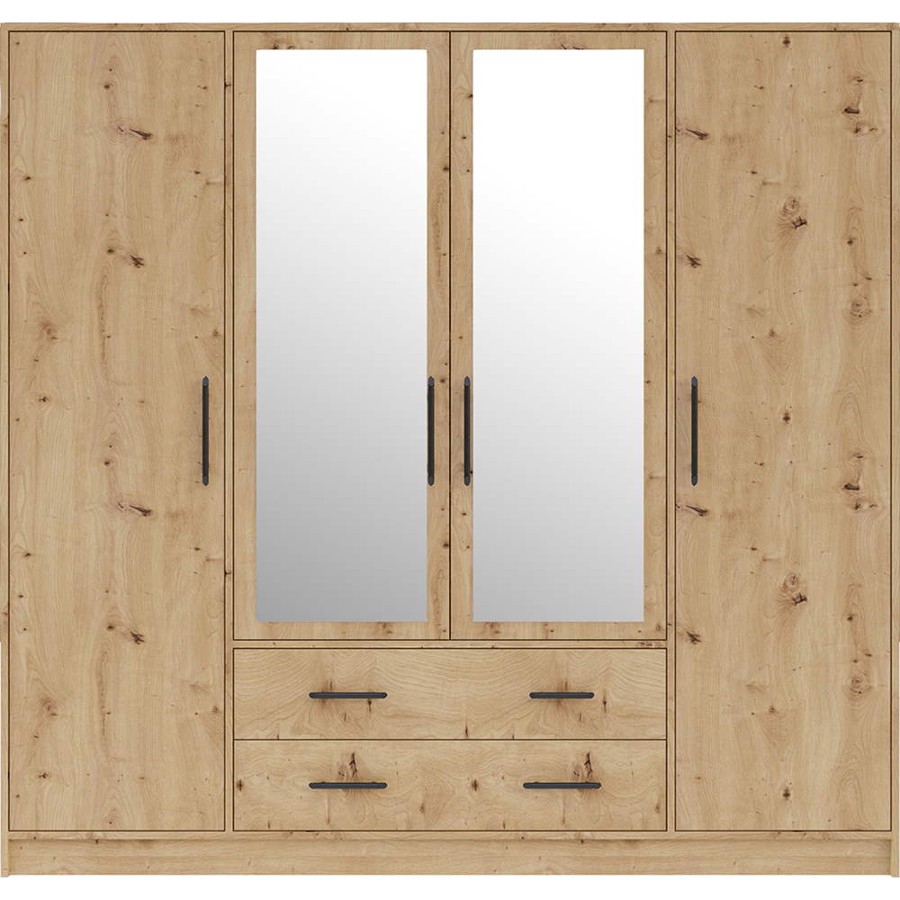 SMART r | sestava šatních skříní | 345x295 cm | artisan