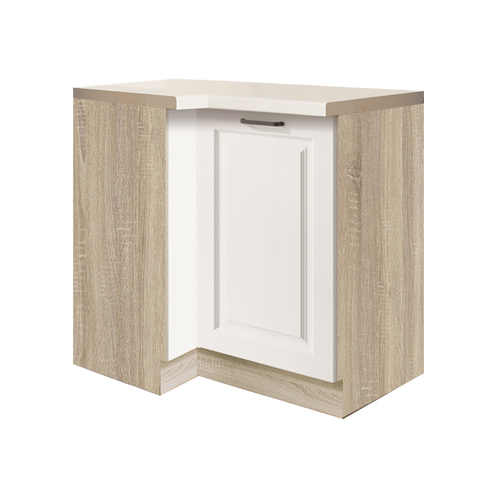 SMART b | dolní skříňka SM-14D rohová | 70x100 cm | VÝBĚR KORPUSU | bílá mat