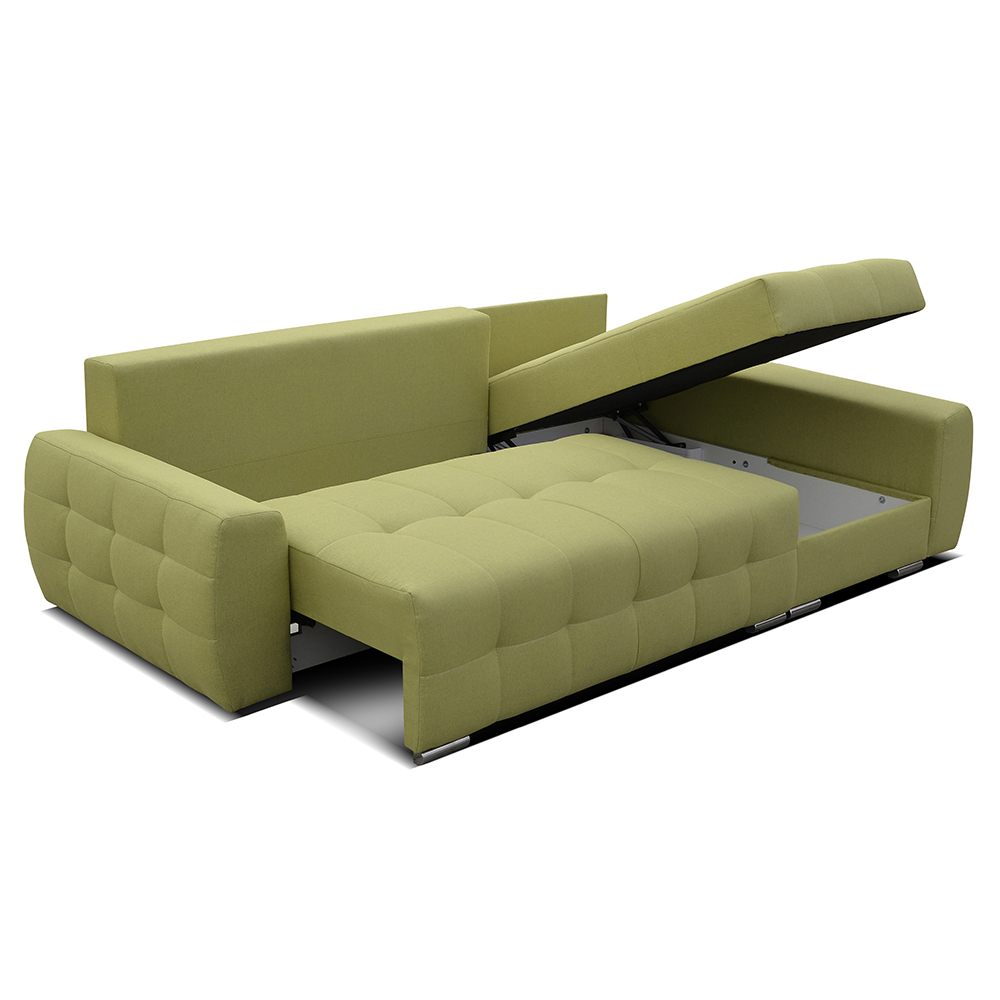 Sedací souprava MILANA | 243x144 | PRAVÁ | rozkládací + 2x úložný prostor | VÝBĚR TKANIN