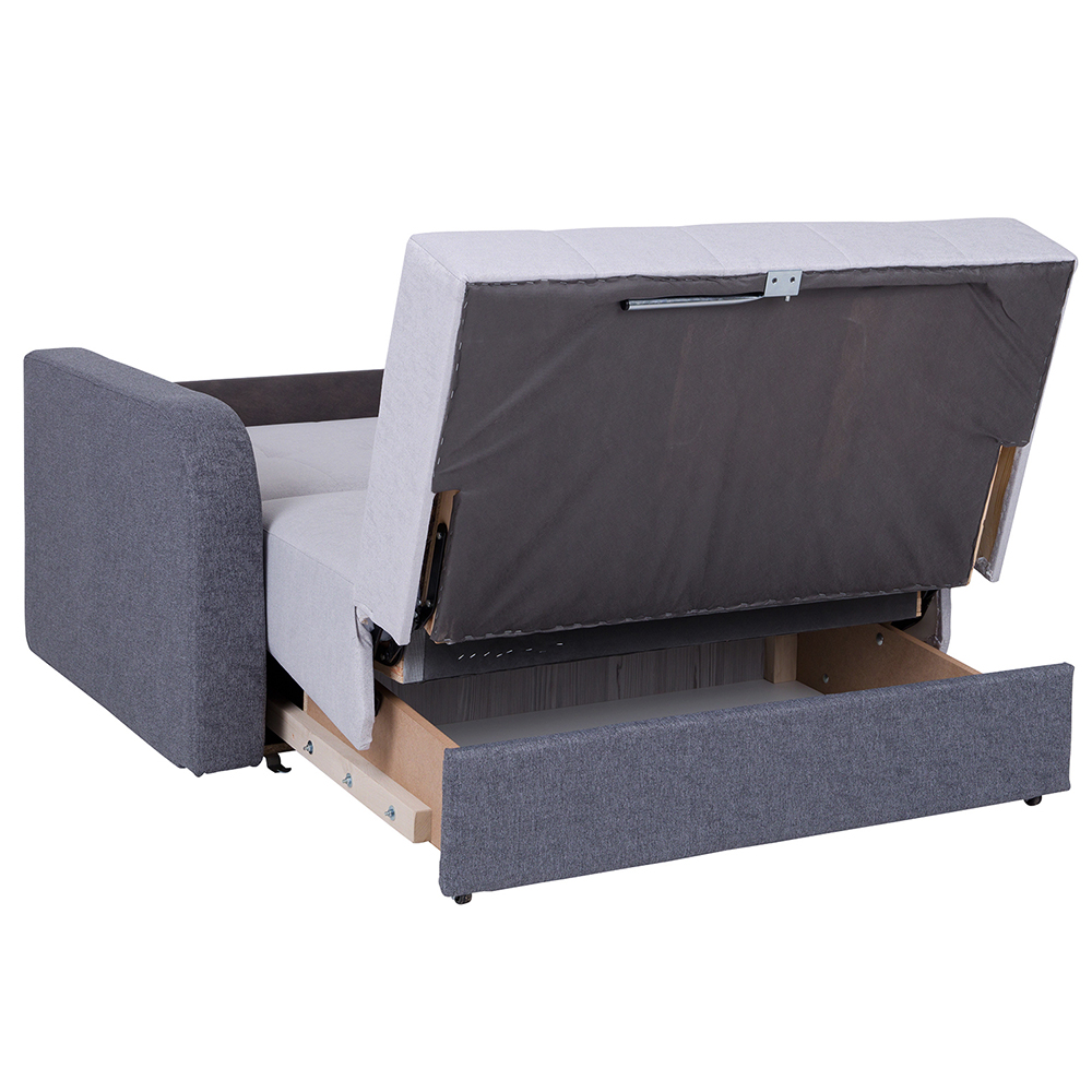 Pohovka AMERIKA | 138 cm | rozkládací + úložný prostor | VÝBĚR TKANINY