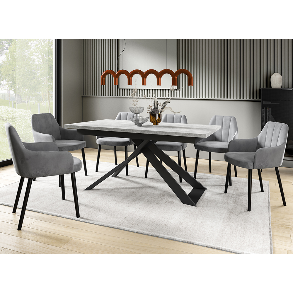 Jídelní židle JAMES | 55 cm | VÝBĚR TKANIN a NÁTĚRŮ