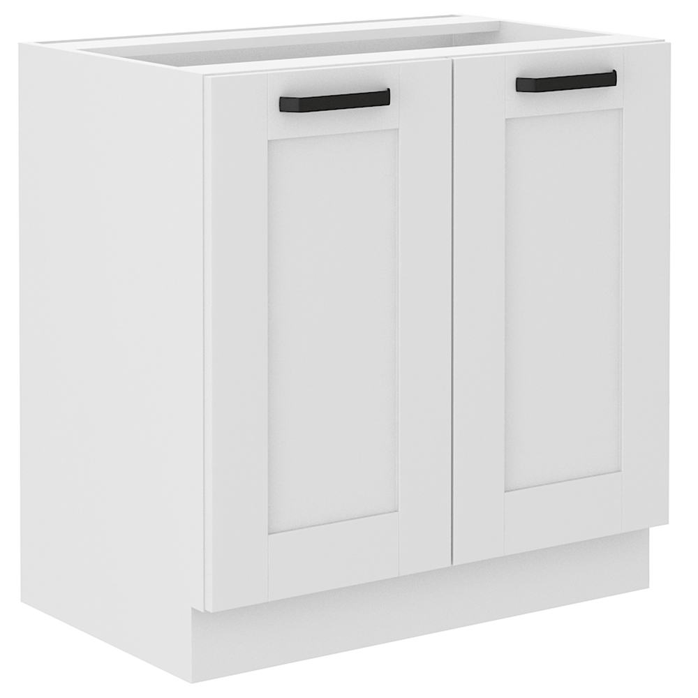 Kuchyňská linka LUNA bb | 260 cm | PREMIUM BOX zásuvky | UNI dvířka | bílá mat