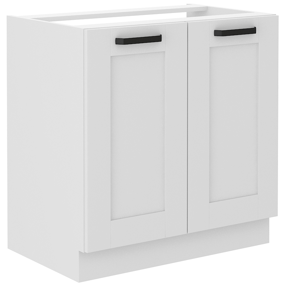 Kuchyňská linka LUNA bb | 250 cm | PREMIUM BOX zásuvka | UNI dvířka | bílá mat