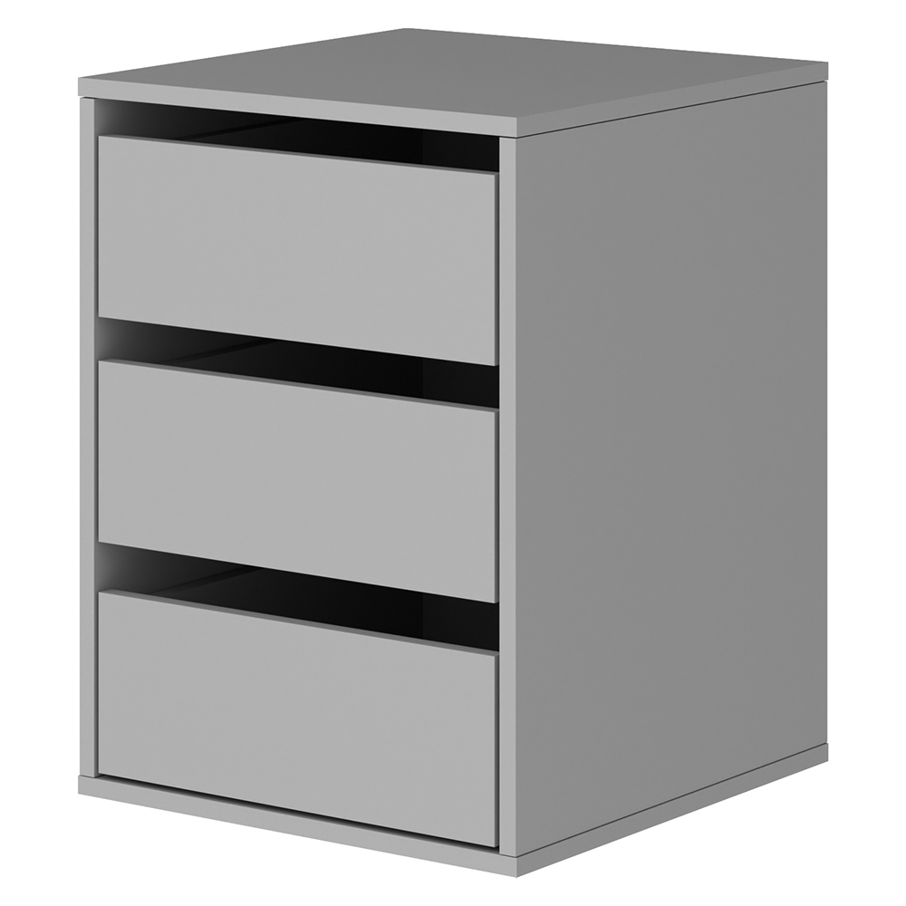 Kontejner do skříně 3S | 46 cm | šedá