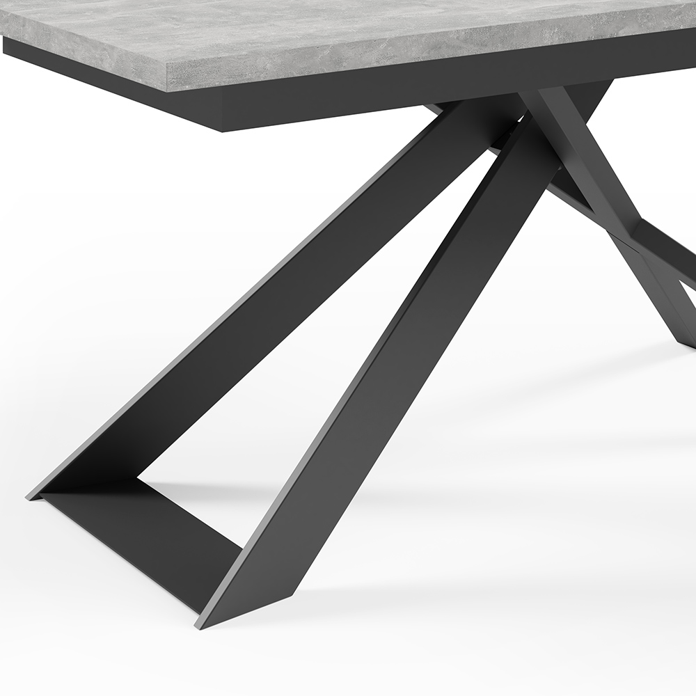 Jídelní set BOND | rozkládací stůl 170x90 cm + 6x židle JAMES | VÝBĚR BAREV a TKANIN