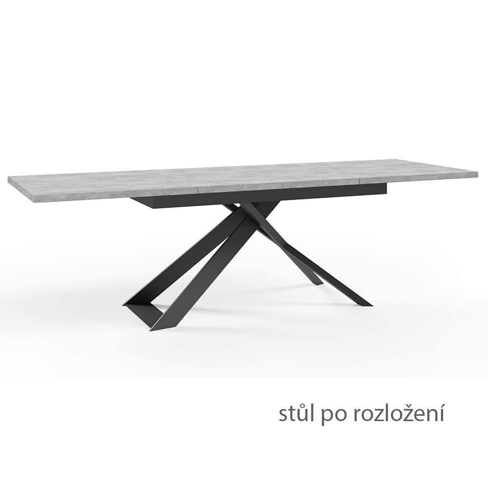 Jídelní set BOND | rozkládací stůl 170x90 cm + 6x židle JAMES | VÝBĚR BAREV a TKANIN