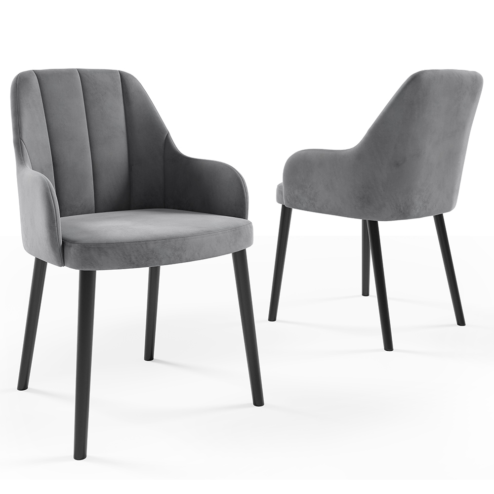 Jídelní set BOND | rozkládací stůl 170x90 cm + 6x židle JAMES | VÝBĚR BAREV a TKANIN