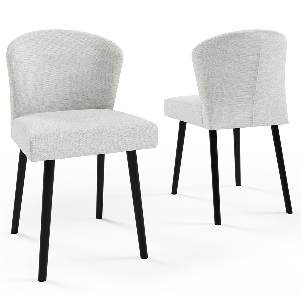 Jídelní set ALDA | rozkládací stůl Ø 100 cm + 4x židle RICHTER | VÝBĚR BAREV a TKANIN