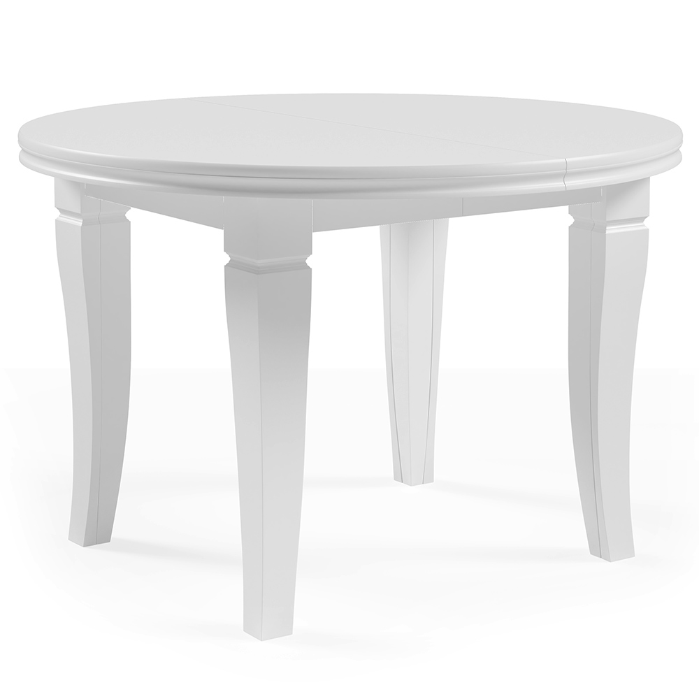 Jídelní set LUXI | rozkládací stůl Ø 110 cm + 4x židle BILLIE | VÝBĚR BAREV a TKANIN