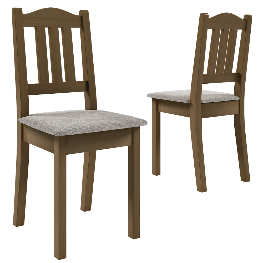 Jídelní set JOVIŠ | nerozkládací stůl 120x70 cm + 2x židle + jídelní lavice | VÝBĚR BAREV a TKANIN