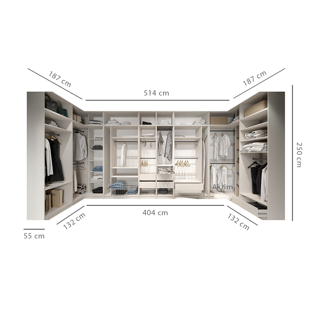 FOX | sestava A | VÝBĚR 2 DEKORŮ | Skříňový systém FOX