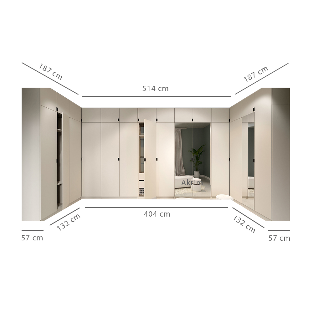 FOX | sestava B | VÝBĚR 2 DEKORŮ | Skříňový systém FOX