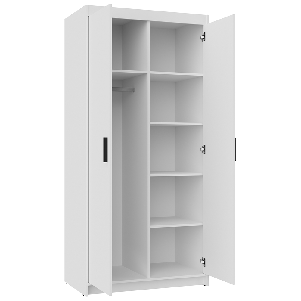 Šatní skříň ELENA 2D 3S | 89,7 cm | dub sonoma