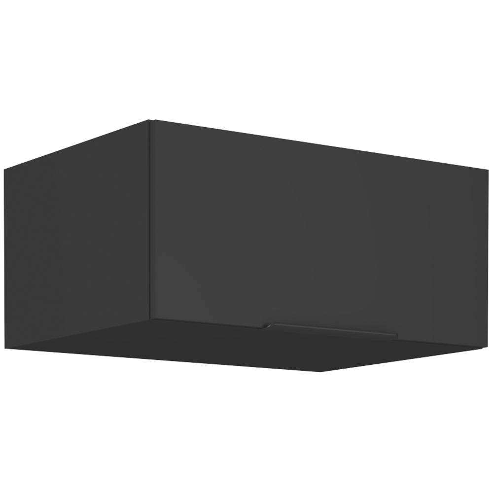 SIENA | horní skříňka 80 NAGU-36 1F výklopná | 80 cm | HLUBOKÁ | černá
