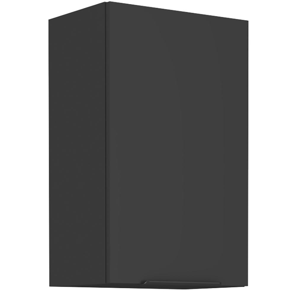 SIENA | horní skříňka 45 G-72 1F s policemi | 45 cm | UNI dvířka | černá