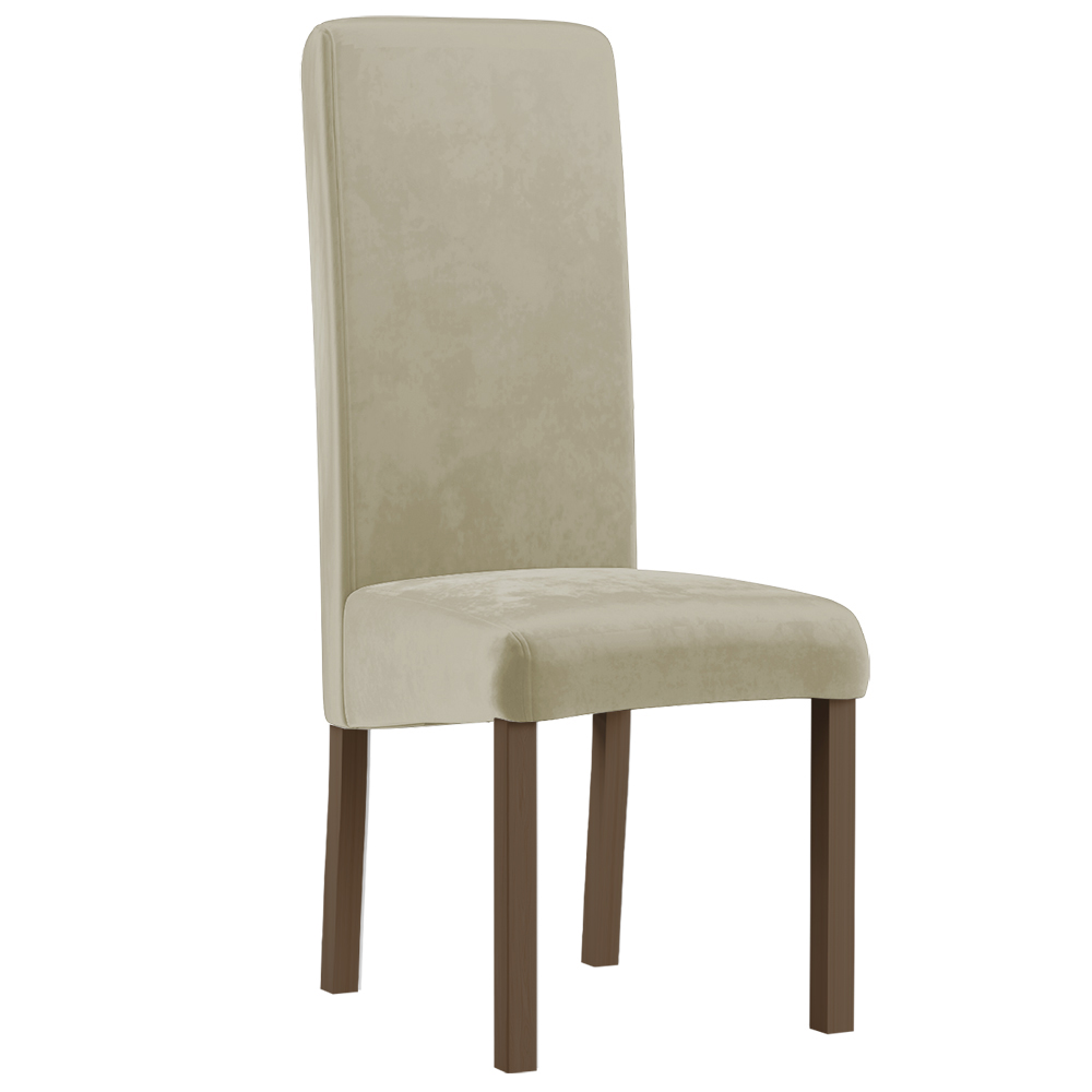 Jídelní židle MADRIT | 46 cm | béžová | lefkas nohy