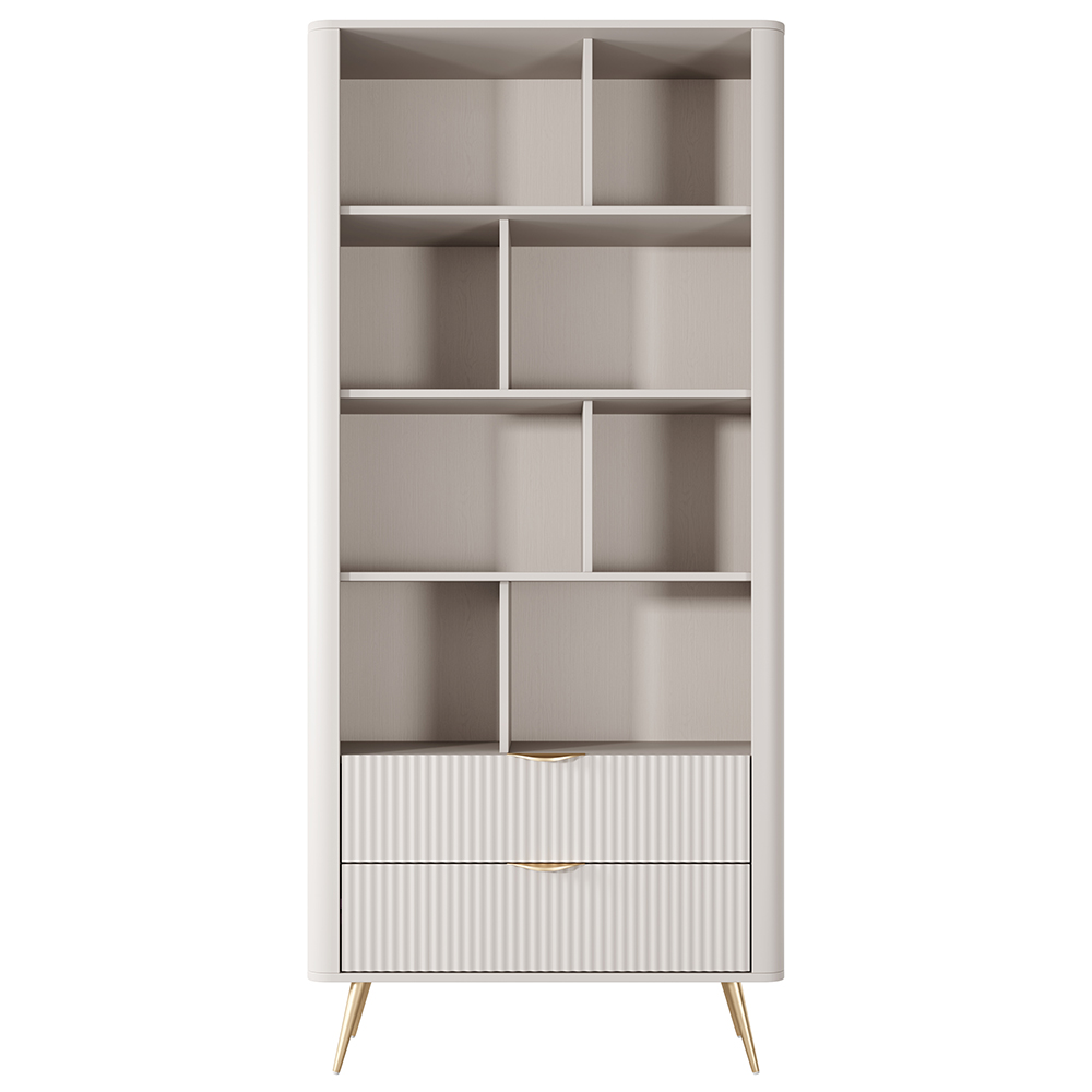 LANTE b | regál A | 88,2 cm | béžová/zlatá