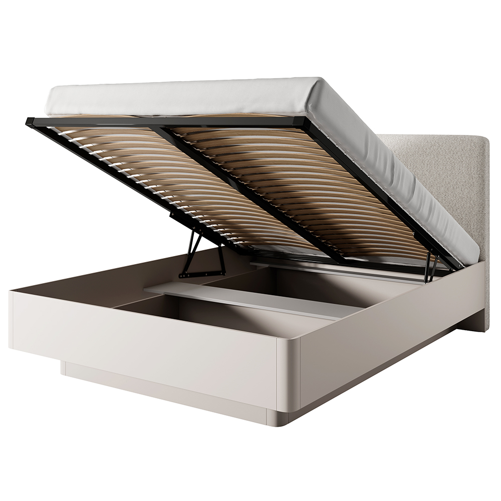 Ložnice LANTE b | sestava B | 4 díly | béžová/zlatá