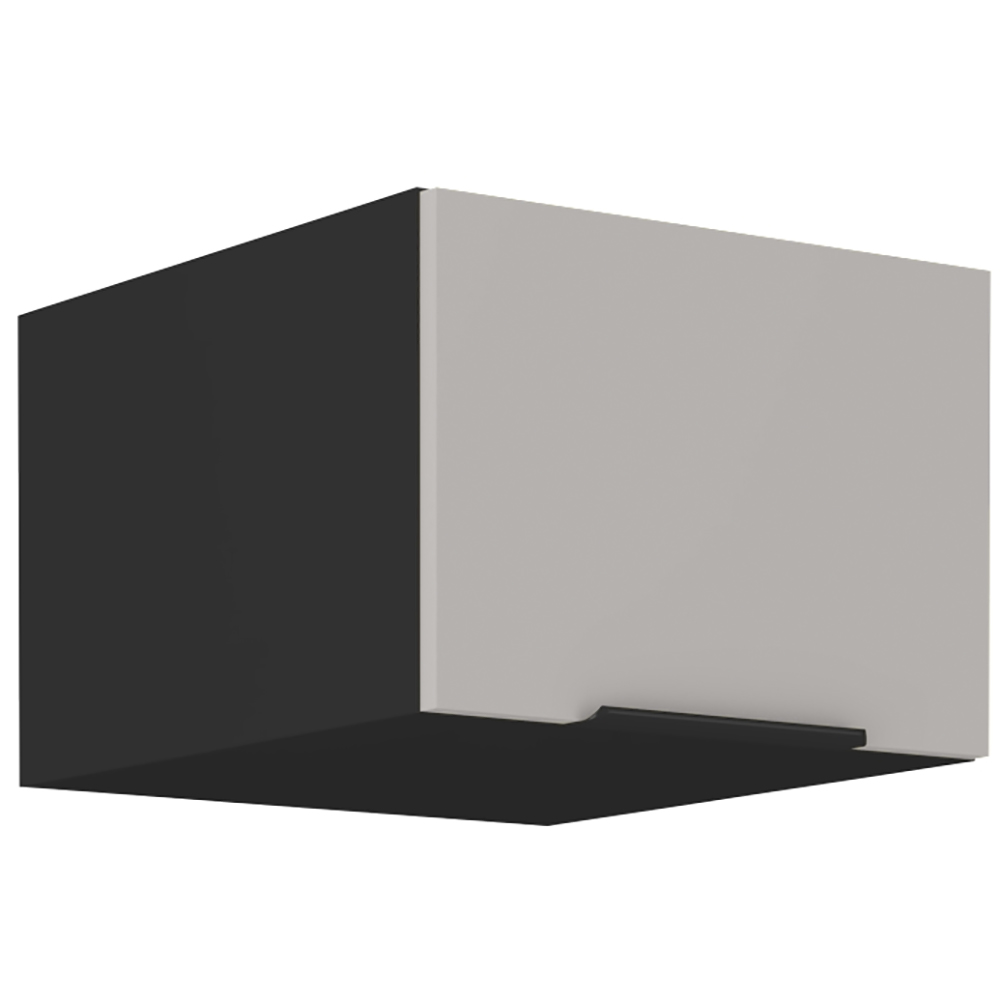 ARONA | horní skříňka 50 NAGU-36 1F výklopná | 50 cm | HLUBOKÁ | černá/kašmír