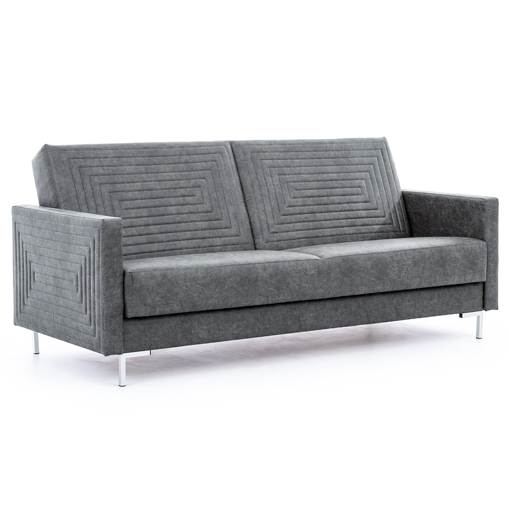 Pohovka SOLVO | 203 cm | rozkládací + úložný prostor | VÝBĚR TKANINY a NOŽIČEK