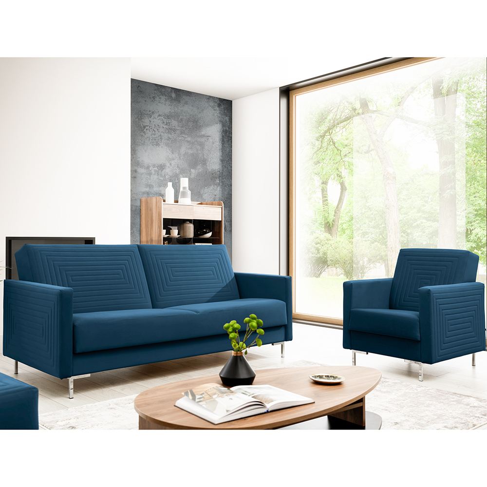 Sedací sestava SOLVO | 3+1 | rozkládací + úložný prostor | VÝBĚR TKANINY a NOŽIČEK