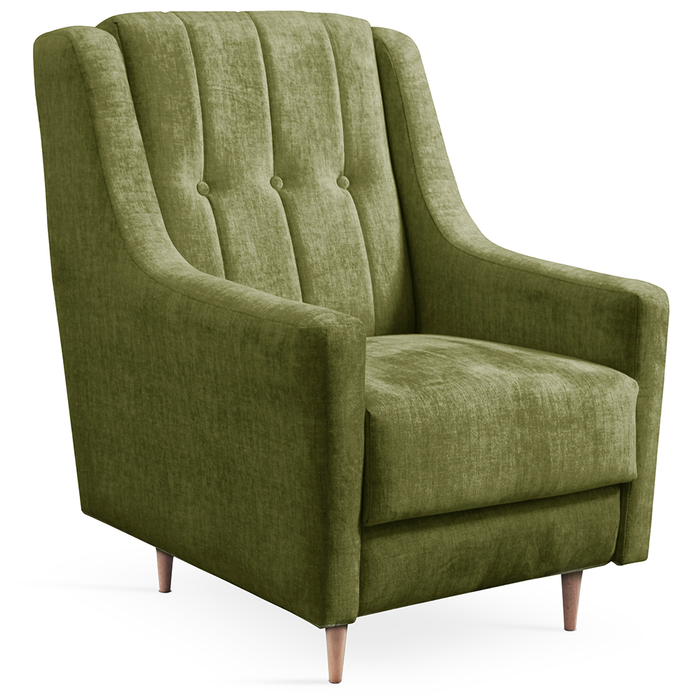 Křeslo PLATON | 73 cm | VÝBĚR TKANINY a NOŽIČEK