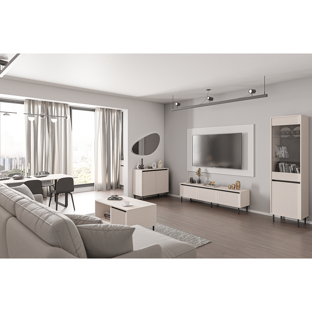 OSAKA b | TV stolek RTV 2S | 178,6 cm | béžová