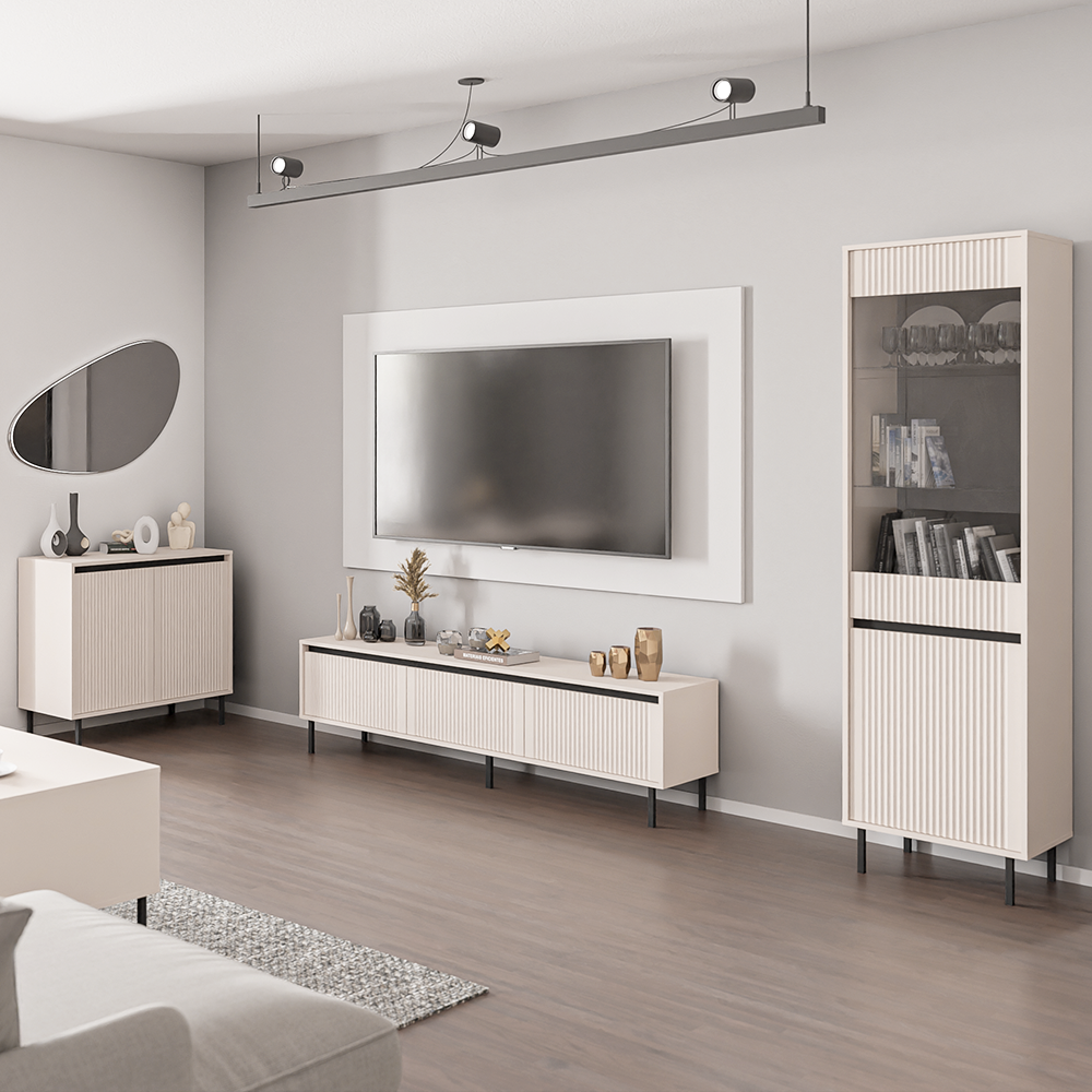 OSAKA b | TV stolek RTV 2S | 178,6 cm | béžová